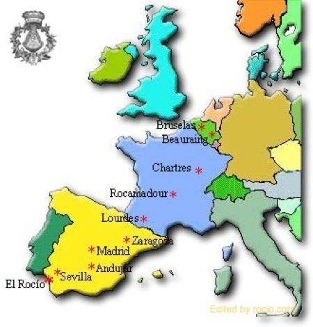 Camino europeo al rocio