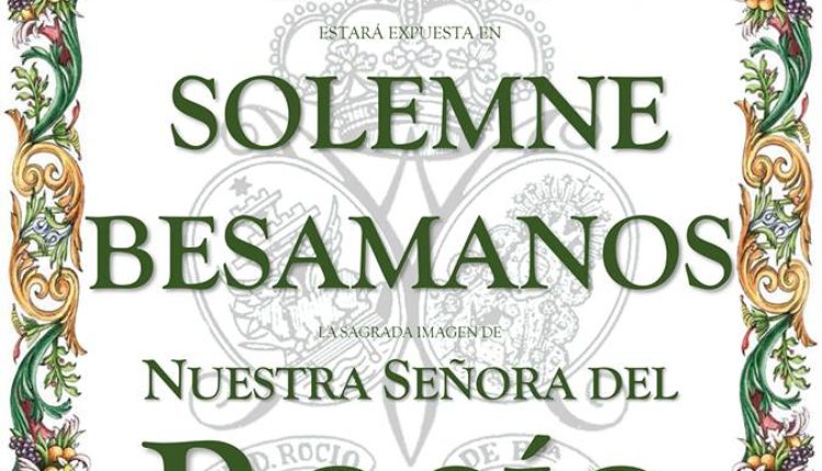 Hermandad de Sanlúcar de Barrameda – Besamanos Ntra. Sra. la Virgen del Rocío