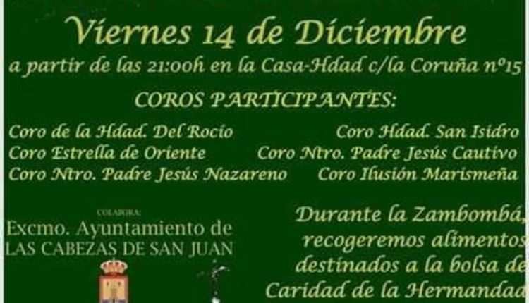 Hemandad de Las Cabezas – VII Zambomba Solidarias 2018