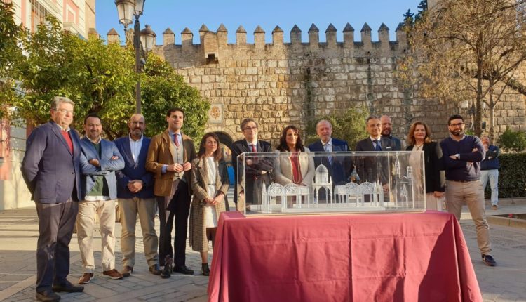 El Ayuntamiento de Almonte y la Hermandad Matriz presenta en Sevilla la nueva Catedral Efímera para la Venida de la Virgen